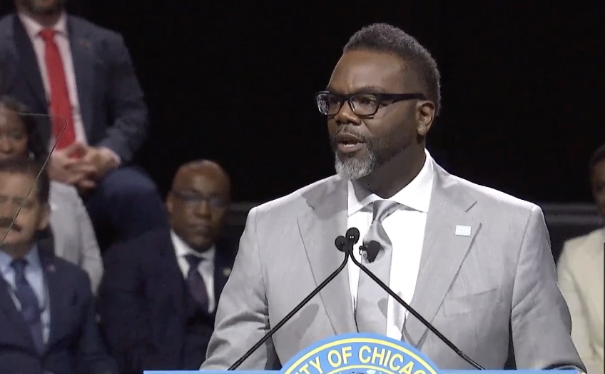 Brandon Johnson Sworn in As Chicago’s 57th Mayor ‘There Is Something
